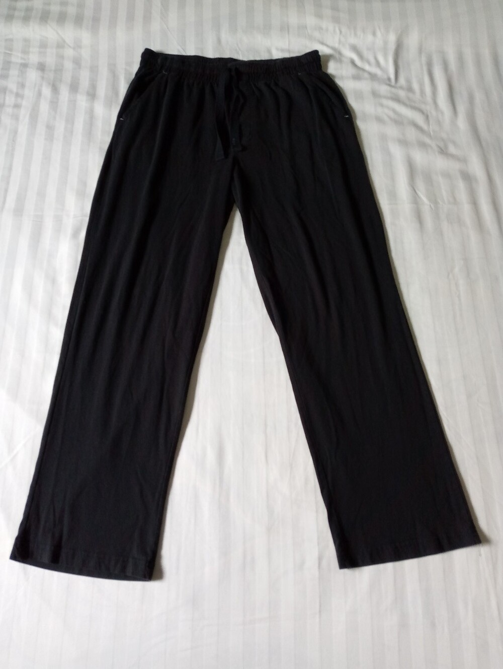 Perry Ellis Black Drawstring Lounge Joggers